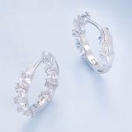 Ezüst fülbevaló cirkóniummal