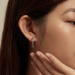 Strieborné náušnice s motívom diabolských očí