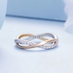 Strieborný prsteň, nekonečno, veľkosť 8