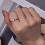 Strieborný prsteň, nekonečno, veľkosť 6