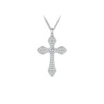 Strieborný náhrdelník s príveskom krížik