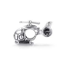 Ezüst charm, helikopter