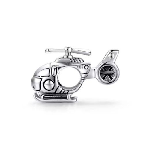 Ezüst charm, helikopter