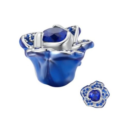 Strieborné kúzlo, modrá ruža