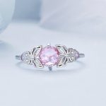 Strieborný prsteň, motýľ, veľkosť 8