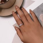 Strieborný prsteň, motýľ, veľkosť 6