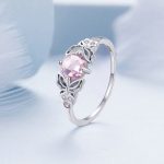 Strieborný prsteň, motýľ, veľkosť 7