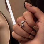 Strieborný prsteň, nastaviteľná veľkosť