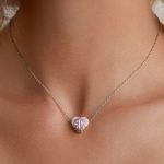 Strieborné kúzlo, ružové srdce