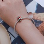 Strieborný prívesok, vianočný hrnček