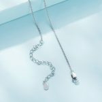 Strieborný náhrdelník s horským príveskom