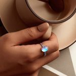 Strieborný prsteň, abstrakt, veľkosť 6