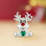 Strieborné kúzlo, vianočný jeleň