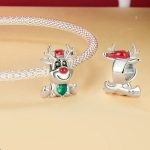 Strieborné kúzlo, vianočný jeleň