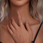 Ezüst gyűrű, vintage stílus, 7-es méret