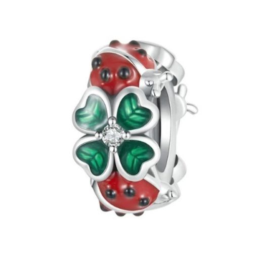 Strieborné kúzlo, ďatelina a lienky