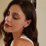 Strieborné náušnice, prívesok