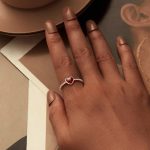 Strieborný prsteň, nastaviteľný