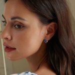 Strieborné náušnice s lapis lazuli