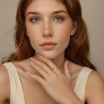 Strieborný prsteň, vlna, veľkosť 8