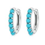 Strieborné náušnice s perlami