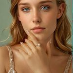 Ezüst gyűrű igazgyönggyel