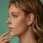 Strieborné kruhové náušnice