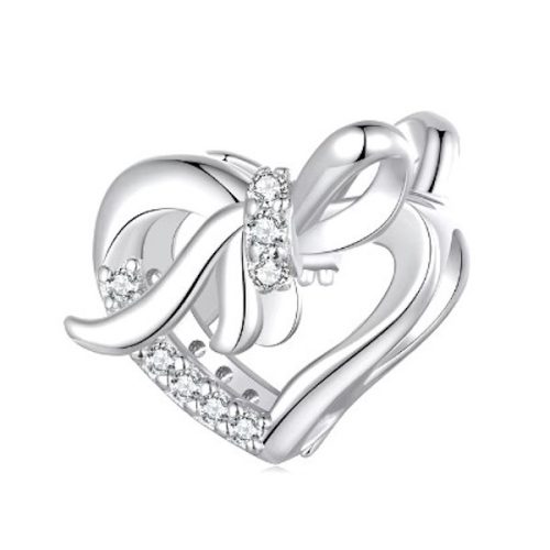 Strieborné kúzlo, srdce