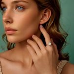 Strieborný prsteň, had s ružou, nastaviteľná veľkosť