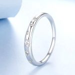 Strieborný dámsky prsteň, veľkosť 7