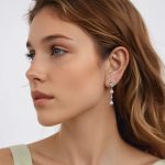 Strieborné náušnice s perlami