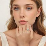 Strieborný prsteň, nastaviteľný, tyrkysový