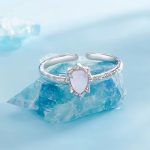 Strieborný prsteň, nastaviteľný