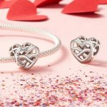 Strieborné kúzlo, srdce