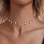 Strieborný náhrdelník s perlami