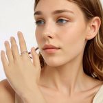 Strieborný prsteň, nastaviteľná veľkosť