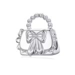 Strieborný prívesok, dámska taška