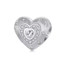 Strieborné kúzlo, srdce