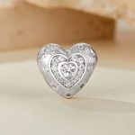 Strieborné kúzlo, srdce