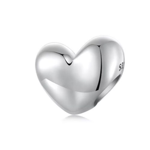 Strieborné kúzlo, srdce