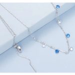 Ezüst nyalkánc cirkóniumkristállyal