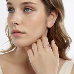 Ezüst gyűrű, szív, állítható méret