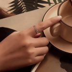 Ezüst gyűrű szívekből