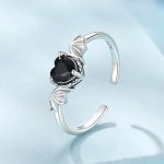 Ezüst gyűrű, állítható méret