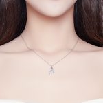 Strieborný náhrdelník s jeleňom