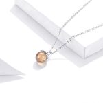 Strieborný náhrdelník s žaluďovým príveskom