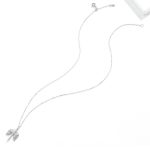 Strieborný náhrdelník s okrídleným krížikom