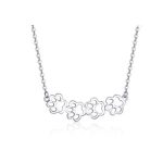 Strieborný náhrdelník s príveskom labky