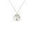 Strieborný náhrdelník so stromom života
