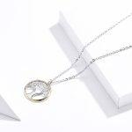 Strieborný náhrdelník so stromom života